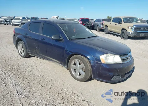 2014 Dodge Avenger Se from USA, damaged, VIN 1C3CDZABXEN111157